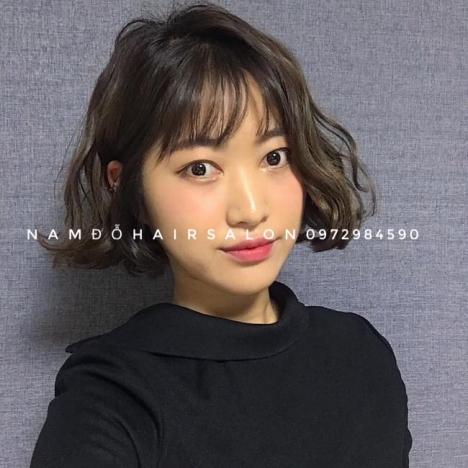 Uốn Xoăn Xù Mì Tóc Bob, Địa Chỉ Làm Đẹp Uy Tín Giá Rẻ Hoài Đức - Nam Đỗ Hair Salon