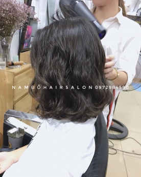 Uốn Sóng,Địa Chỉ Cắt Tỉa Tóc Ngang Vai Đẹp Giá Rẻ Hoài Đức - Nam Đỗ Hair Salon