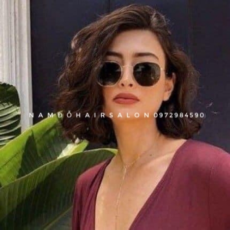 Uốn Xoăn Sóng Tóc Ngang Vuông, Địa Chỉ Làm Đẹp Uy Tín Giá Rẻ Hoài Đức - Nam Đỗ Hair Salon