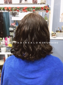 Uốn Sóng Tóc Ngang Vai,Địa Chỉ Làm Đẹp Giá Rẻ Hoài Đức - Nam Đỗ Hair Salon