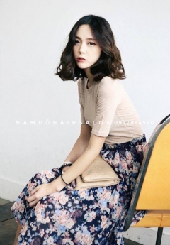 Uốn Sóng Tóc Ngang Vai,Địa Chỉ Làm Đẹp Giá Rẻ Hoài Đức - Nam Đỗ Hair Salon