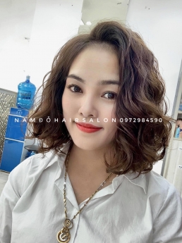 Uốn Sóng, Địa Chỉ Cắt Tỉa Tóc Ngắn Đẹp Giá Rẻ Hoài Đức - Nam Đỗ Hair Salon