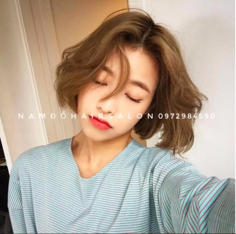 Uốn Xoăn Xù Mì Tóc Ngang Vuông, Địa Chỉ Làm Đẹp Uy Tín Giá Rẻ Hoài Đức - Nam Đỗ Hair Salon