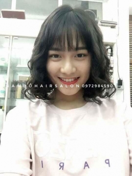 Uốn Sóng Tóc Ngang Vuông, Địa Chỉ Làm Đẹp Uy Tín Giá Rẻ Hoài Đức - Nam Đỗ Hair Salon