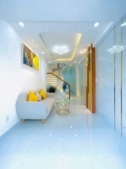 Nhà ĐÚC đẹp đường 4m, 35m2 (3.5x10),Phường 5 Bình Thạnh chỉ 4 TỶ.