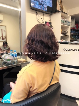 Uốn Xoăn Hippie Tóc Ngắn, Địa Chỉ Làm Đẹp Giá Rẻ Hoài Đức - Nam Đỗ Hair Salon