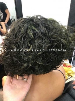 Uốn Xoăn Xù Mì Tóc Ngang Vai, Địa Chỉ Làm Đẹp Giá Rẻ Hoài Đức - Nam Đỗ Hair Salon