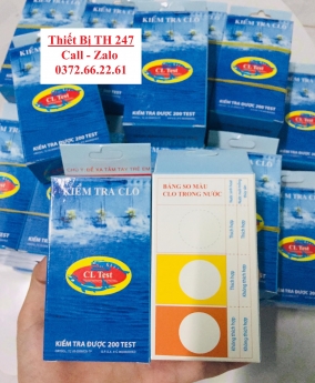 Dung dịch test clo cho nước hồ thủy sinh