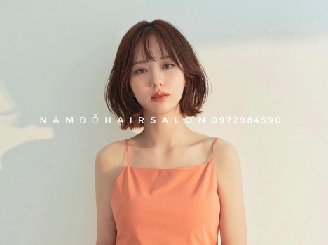 Uốn Sóng Tóc Ngang Vuông, Địa Chỉ Làm Đẹp Giá Rẻ Hoài Đức - Nam Đỗ Hair Salon