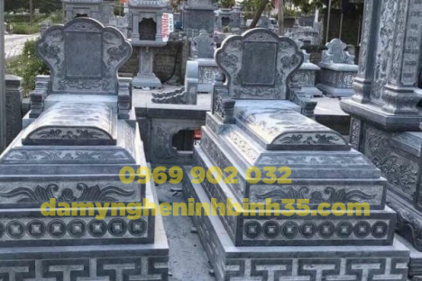 Xu Hướng Thiết Kế Mộ Tam Cấp Đá Xanh Cho 2022