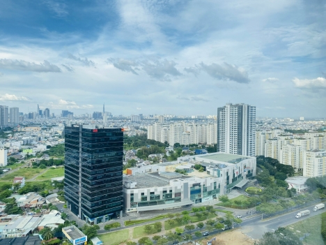 Bán lại căn hộ Lavida Plus Q7 tầng 27 view Bitexco