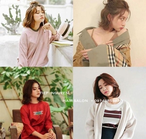 4 mái tóc  hot trend, tóc dài dành cho chị em, Hồng Đăng, Hồ Hoài Anh - Học nghề tóc Tiệp Nguyễn