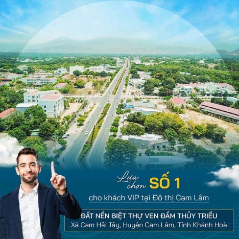 Siêu đẹp đất nền ven đầm Thủy Triều, Cam Lâm