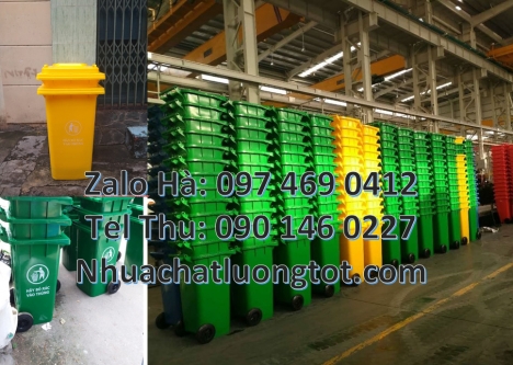 thùng đựng rác 240l nắp hở, Thùng rác 60l nắp bập bênh, Thùng rác 80l đơn, Thùng rác 120l giá