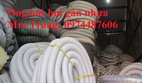 Ống hút bụi gân nhựa D34- D300. Hàng sẵn kho