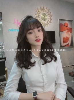 Uốn Xoăn Sóng, Địa Chỉ Cắt Tỉa Tóc Lỡ Mái Mưa Đẹp Giá Rẻ Hoài Đức - Nam Đỗ Hair Salon