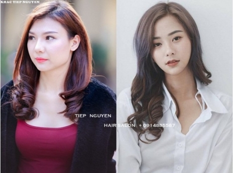 12 mái tóc  hot trend, tóc dài dành cho chị em, Hồng Đăng, Hồ Hoài Anh - Học nghề tóc Tiệp Nguyễn