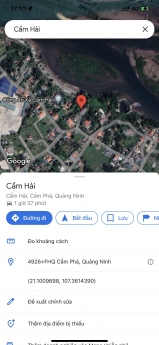 Bán đất mặt sông Cẩm Hải sát nách khu kinh tế Vân Đồn giá cực rẻ, chỉ 2.xtrieu/m2. Phân lô lãi luôn