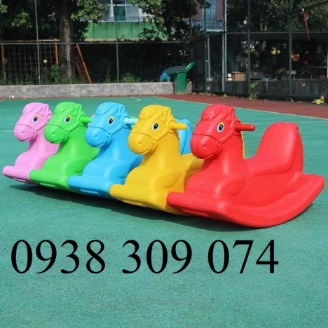 Bập bênh đơn con cún, con cá heo, con ngựa dành cho bé