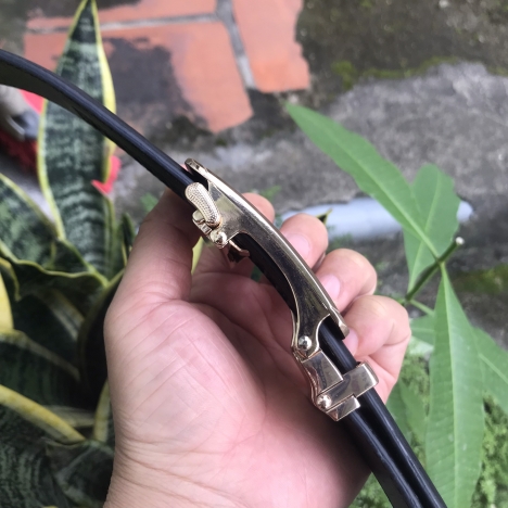 Thắt lưng nam da bò khóa gạt 02