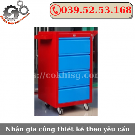 Tủ 4 Ngăn Chứa Đồ Nghề