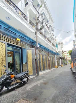 Nhà Đẹp Hẻm xe tải 5 tầng Phạm Văn Chiêu 65m2 nhỉnh 8.x tỷ TL