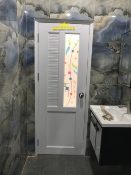 Cửa nhựa gỗ toilet giá rẽ - Cửa nhựa đài loan