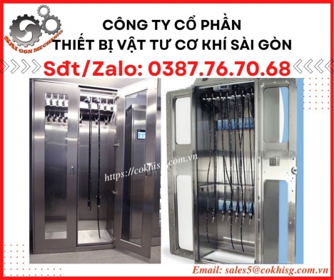 Tủ bảo quản ống nội soi bằng inox 304
