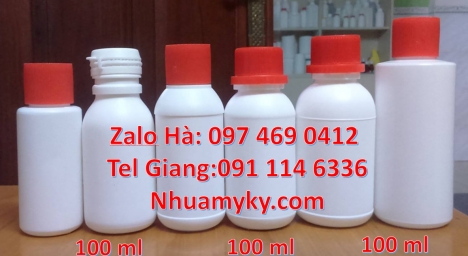 chai 30 ml đựng mẫu thử, Chai 250 ml đựng thuốc sâu, chai 250 ml đựng mẫu thử, Chai nhựa 30 ml trắng