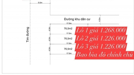 mở bán 3 lô Tân Lập Tân thành  Dương Kinh  HP giá chi có 1,2 xx tỷ