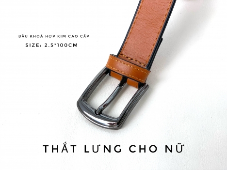 Thắt lưng nữ 2 lớp - Tận Xưởng Không Qua Trung Gian