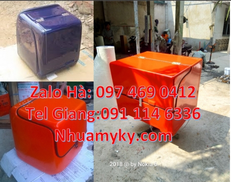 Thùng chở hàng giá rẻ, Thùng ship hàng Giá thùng nhựa giao hàng Thùng giữ nhiệt xe máy, thùng chở