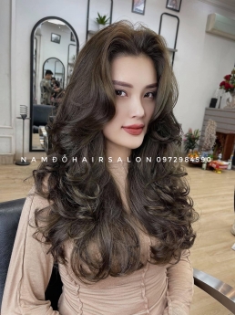Uốn Sóng Lơi, Địa Chỉ Cắt Tỉa Tóc Dài Layer Đẹp Uy Tín Giá Rẻ Hoài Đức - Nam Đỗ Hair Salon