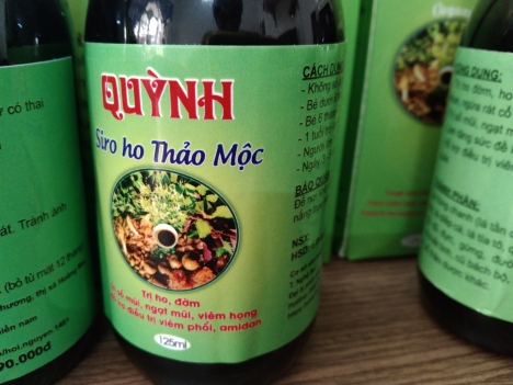 Siro Ho Thảo Mộc