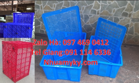 sóng nhựa công nghiệp giá sỉ, thùng nhựa đặc giá rẻ, sóng nhựa bít quận 10 hcm, giỏ nhựa 5 bánh xe,