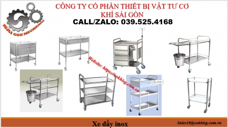 XE ĐẨY INOX
