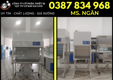 Tủ Cấy Vô Trùng Dòng Khí Thổi Đứng