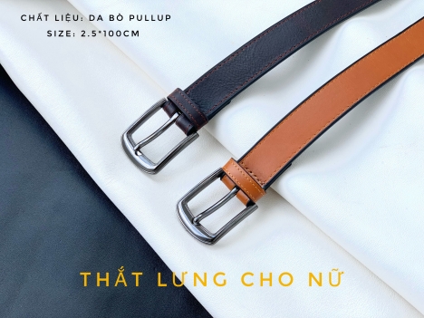 Thắt lưng nữ 2 lớp - Tận Xưởng Không Qua Trung Gian