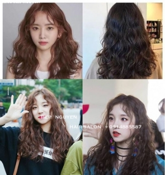 Top 12 Trung tâm dạy nghề tóc Hà Nội, Tóc xoăn, Uốn Tóc Hồng Đăng, Hồ Hoài Anh - Tiệp Nguyễn Hair Sa