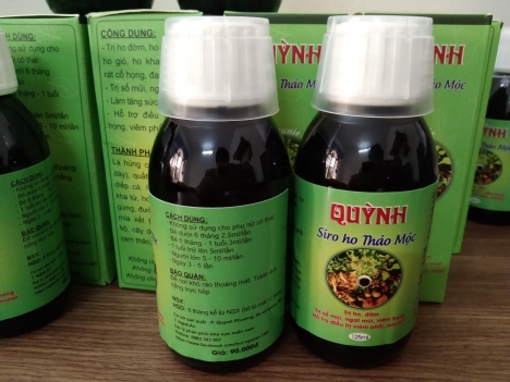 Siro Ho Thảo Mộc