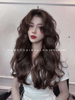 Uốn Sóng Nước, Địa Chỉ Cắt Tỉa Tóc Dài Đẹp Giá Rẻ Hoài Đức - Nam Đỗ Hair Salon