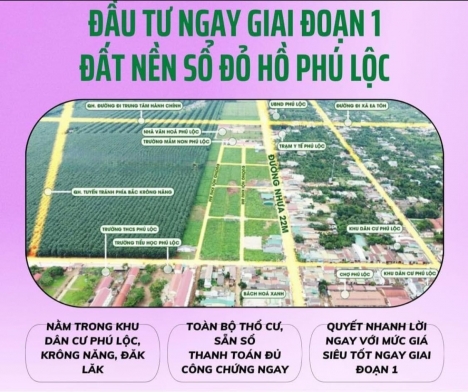 Chỉ 899 triệu(bao sổ) có ngay Siêu phẩm 132m2 mặt tiền QL rộng 22m Lõi trung tâm hành chính mới