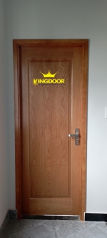 Cửa hdf veneer tại Dĩ an - Bình Dương - Cửa gỗ Kingdoor