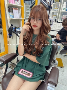 Uốn Sóng Lơi, Địa Chỉ Cắt Tỉa Tóc Dài Đẹp Uy Tín Giá Rẻ Hoài Đức - Nam Đỗ Hair Salon