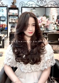 Uốn Sóng Lơi, Địa Chỉ Cắt Tỉa Tóc Dài Layer Đẹp Giá Rẻ Hoài Đức - Nam Đỗ Hair Salon