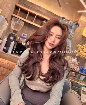 Uốn Sóng,Địa Chỉ Cắt Tỉa Tóc Dài Layer Đẹp Giá Rẻ Hoài Đức - Nam Đỗ Hair Salon