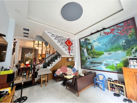 Nhà đẹp Tân Phú, Gò Dầu - 55m2 - HXH VUÔNG VỨC - 3 tầng - giá 6.7 TỶ ( TL )