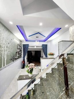 MẶT TIỀN KINH DOANH ĐA NGÀNH, ĐS10, NGAY LÊ VĂN QUỚI, BỐN XÃ, SỔ NỞ HẬU, NHÀ MỚI 3TẦNG 4x14M NHỈNH