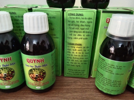 Siro Ho Thảo Mộc