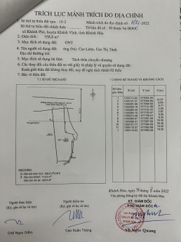 khánh phú mặt tiền HL 62